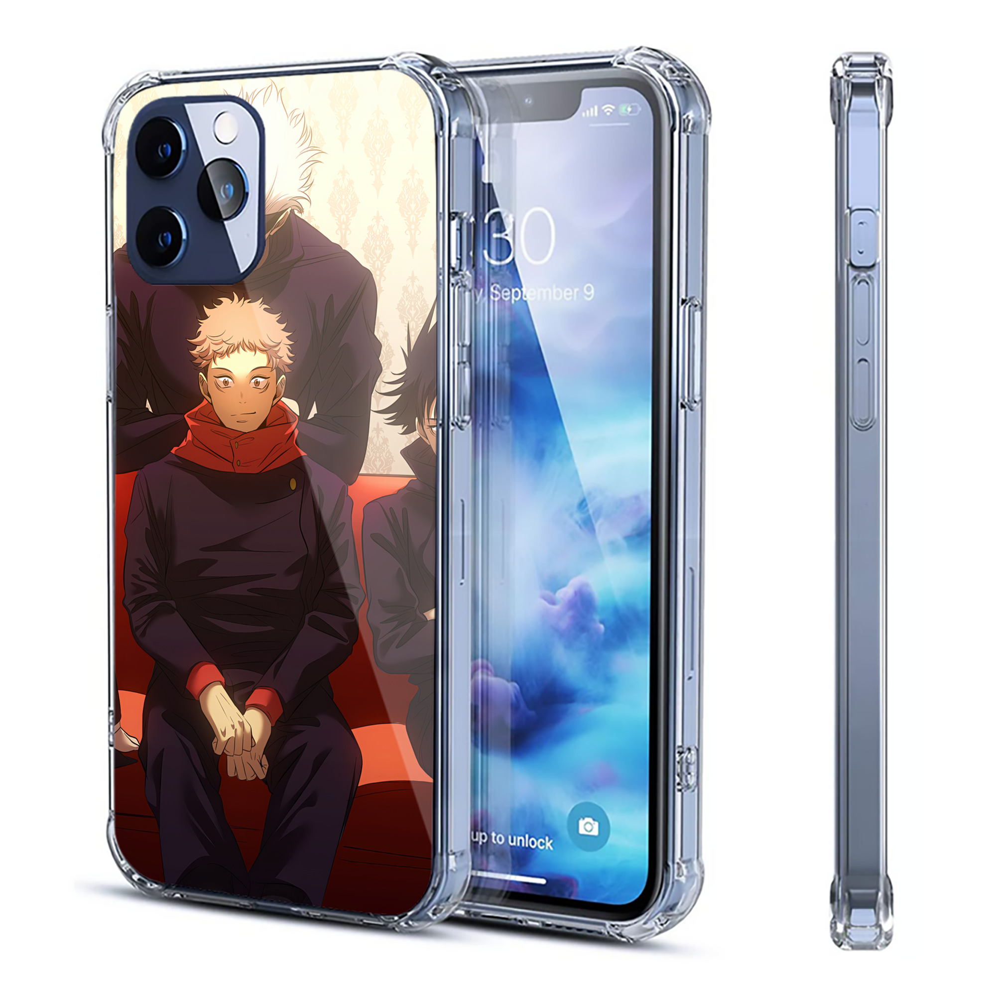 （画像用） SPY×FAMILY间谍家家酒 【iPhone 12シリーズ対応】透明スマホケース（クリアソフトケース）